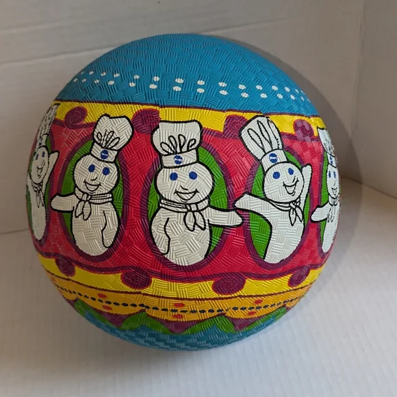 Pillsbury Poppin' Fresh Dough Boy Playground Ball - Picture 1 of 6